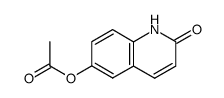 [2-oxo-1,2-dihydroquinolin-6-yl]-acetate Structure