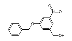 [3-(benzyloxy)-5-nitrophenyl]methanol Structure