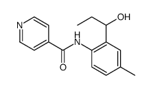 N-[2-(1-hydroxypropyl)-4-methylphenyl]pyridine-4-carboxamide Structure