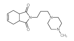 4-Cyclohexene-1,2-dicarboximide,N-[3-(4-methyl-1-piperazinyl)propyl]- (7CI) Structure