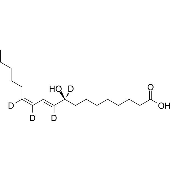 Alpha-dimorphecolic acid-d4 Structure