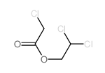 Acetic acid, 2-chloro-,2,2-dichloroethyl ester Structure