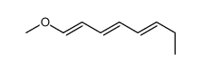 1-methoxyocta-1,3,5-triene结构式