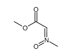 (Z)-N-methyl-α-methoxycarbonylmethanimine N-oxide结构式