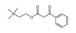2-(trimethylsilyl)ethyl 3-oxo-3-phenylpropanoate结构式