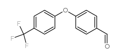 4-(4-(Trifluoromethyl)phenoxy)benzaldehyde Structure
