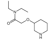 N,N-Diethyl-2-(Piperidin-3-Yloxy)Acetamide picture