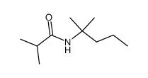Propionamide,N-(1,1-dimethylbutyl)-2-methyl- (7CI) picture