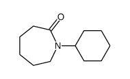 1-cyclohexylazepan-2-one Structure