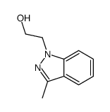 2-(3-Methyl-1H-indazol-1-yl)ethanol Structure