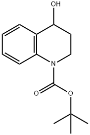 tert-Butyl 4-hydroxy-3,4-dihydro-2H-quinoline-1-carboxylate structure