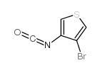 3-bromo-4-isocyanatothiophene结构式