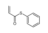 S-phenyl prop-2-enethioate结构式