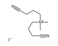 bis(3-cyanopropyl)-dimethylazanium,iodide Structure