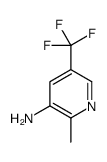 2-methyl-5-(trifluoromethyl)pyridin-3-amine Structure