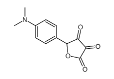 5-[4-(dimethylamino)phenyl]oxolane-2,3,4-trione结构式