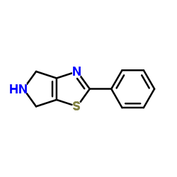2-Phenyl-5,6-dihydro-4H-pyrrolo[3,4-d][1,3]thiazole Structure