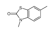 2(3H)-Benzothiazolone,3,6-dimethyl-(9CI) picture