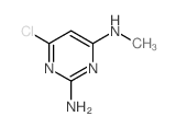 2,4-Pyrimidinediamine,6-chloro-N4-methyl- Structure