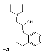 diethyl-[(2-ethylphenyl)carbamoylmethyl]azanium chloride Structure