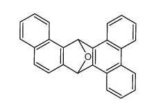 9,16-dihydro-9,16-epoxynaphtho(1,2-b)triphenylene Structure