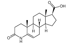 (4aR,4bS,6aS,7S,9aS,9bS)-4a,6a-dimethyl-2-oxo-2,3,4,4a,4b,5,6,6a,7,8,9,9a,9b,10-tetradecahydro-1H-indeno[5,4-f]quinoline-7-carboxylic acid Structure