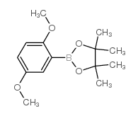 2,5-Dimethoxyphenylboronic acid, pinacol ester structure