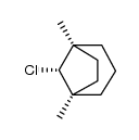 anti-8-chloro-1,5-dimethylbicyclo<3.2.1>octane Structure