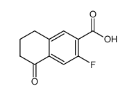 3-Fluoro-5-oxo-5,6,7,8-tetrahydronaphthalene-2-carboxylic acid picture