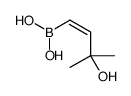 (Z)-(3-hydroxy-3-methylbut-1-en-1-yl)boronic acid Structure