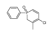 4-chloro-3-methyl-1-phenyl-2H-1λ5-phosphinine 1-oxide Structure