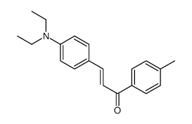 3-[4-(diethylamino)phenyl]-1-(4-methylphenyl)prop-2-en-1-one Structure