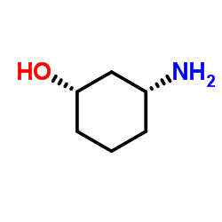 (1S,3R)-3-aminocyclohexanol Structure