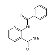 2-benzoylaminonicotinamide Structure