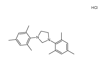 1,3-dimesityl-4,5-dihydroimidazol-2-ylidene hydrochloride Structure