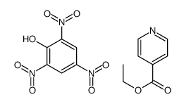 ethyl pyridine-4-carboxylate,2,4,6-trinitrophenol结构式