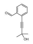 2-(3-hydroxy-3-methylbut-1-ynyl)benzaldehyde Structure