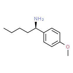 (1R)-1-(4-METHOXYPHENYL)PENTYLAMINE Structure