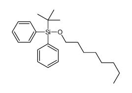 tert-butyl-octoxy-diphenylsilane Structure