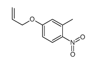 2-methyl-1-nitro-4-prop-2-enoxybenzene结构式