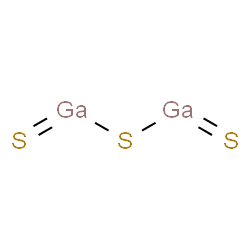硫化镓(III)结构式