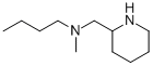 N-butyl-N-methyl-N-(piperidin-2-ylmethyl)amine结构式