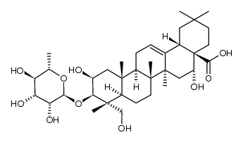 polygalacic acid 3-(α-L-rhamnopyranoside)结构式