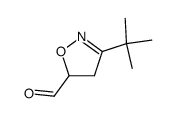 5-Isoxazolecarboxaldehyde, 3-(1,1-dimethylethyl)-4,5-dihydro- (9CI) structure