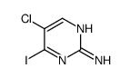 5-chloro-4-iodopyrimidin-2-amine Structure