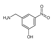 3-(Aminomethyl)-5-nitrophenol结构式