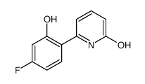 6-(4-fluoro-2-hydroxyphenyl)-1H-pyridin-2-one Structure