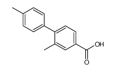 3-methyl-4-(4-methylphenyl)benzoic acid Structure