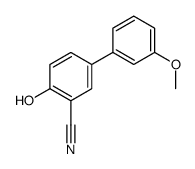 2-hydroxy-5-(3-methoxyphenyl)benzonitrile结构式
