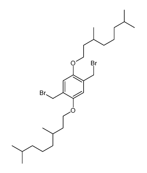 2 5-BIS(BROMOMETHYL)-1 4-BIS(3' 7'-结构式